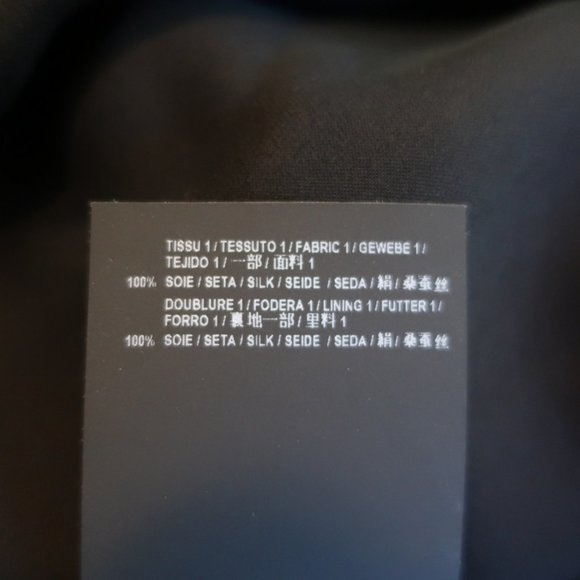 SAINT LAURENT MINI DRESS LEOPARD PRINT SILK CHIFFON SIZE 44 TIE-SLEEVE SHIFT - Picture 9 of 10